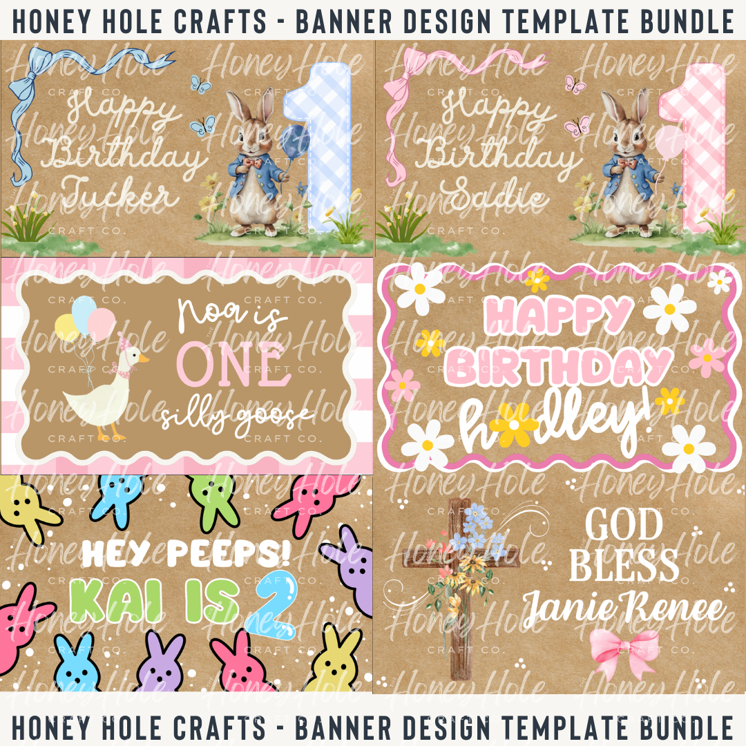 Spring Mini Template Bundle