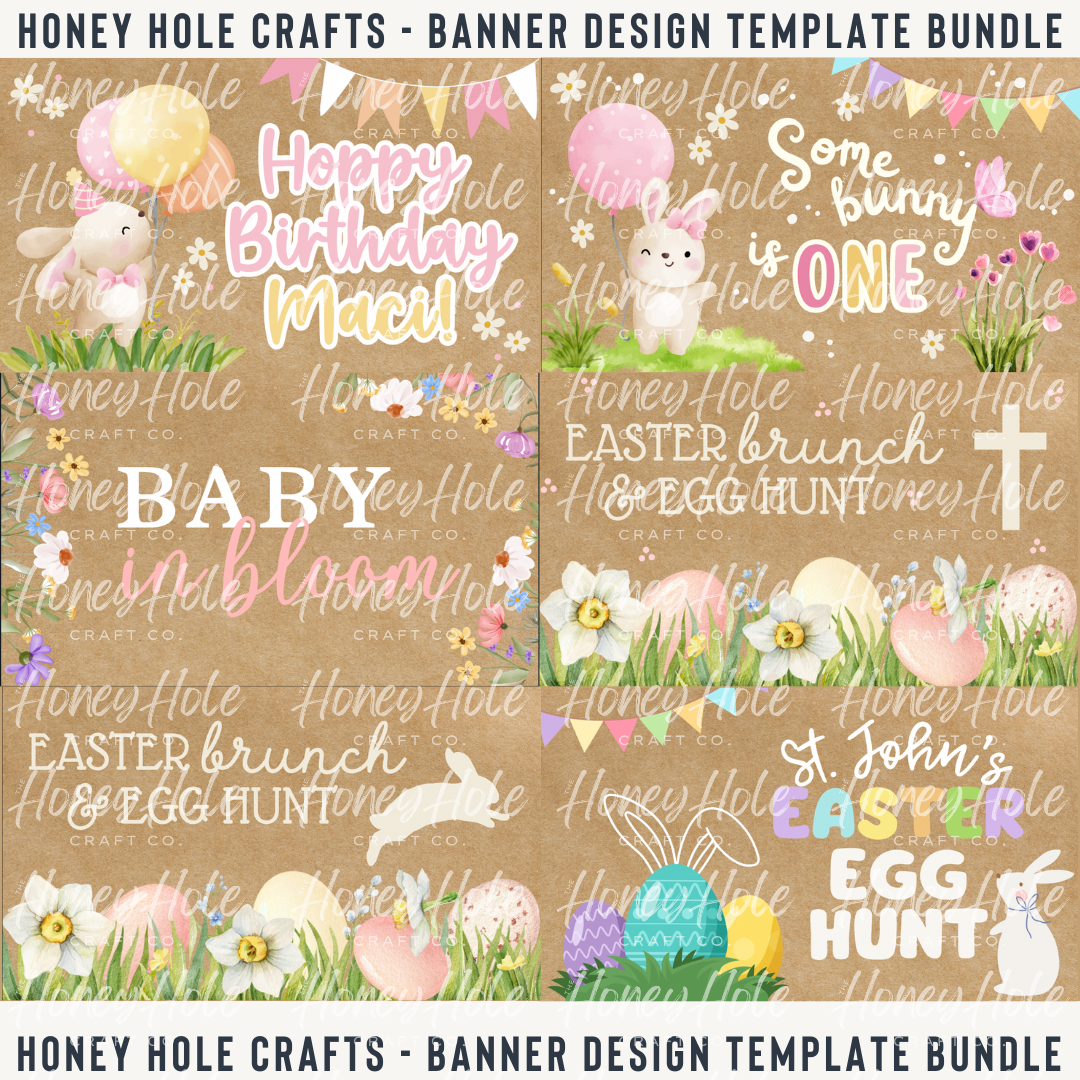 Spring Mini Template Bundle