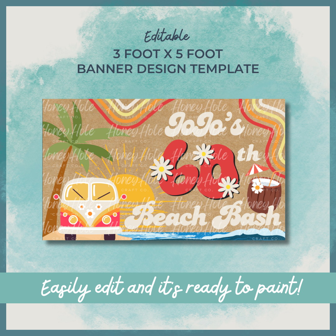 Groovy Beach Bash Template