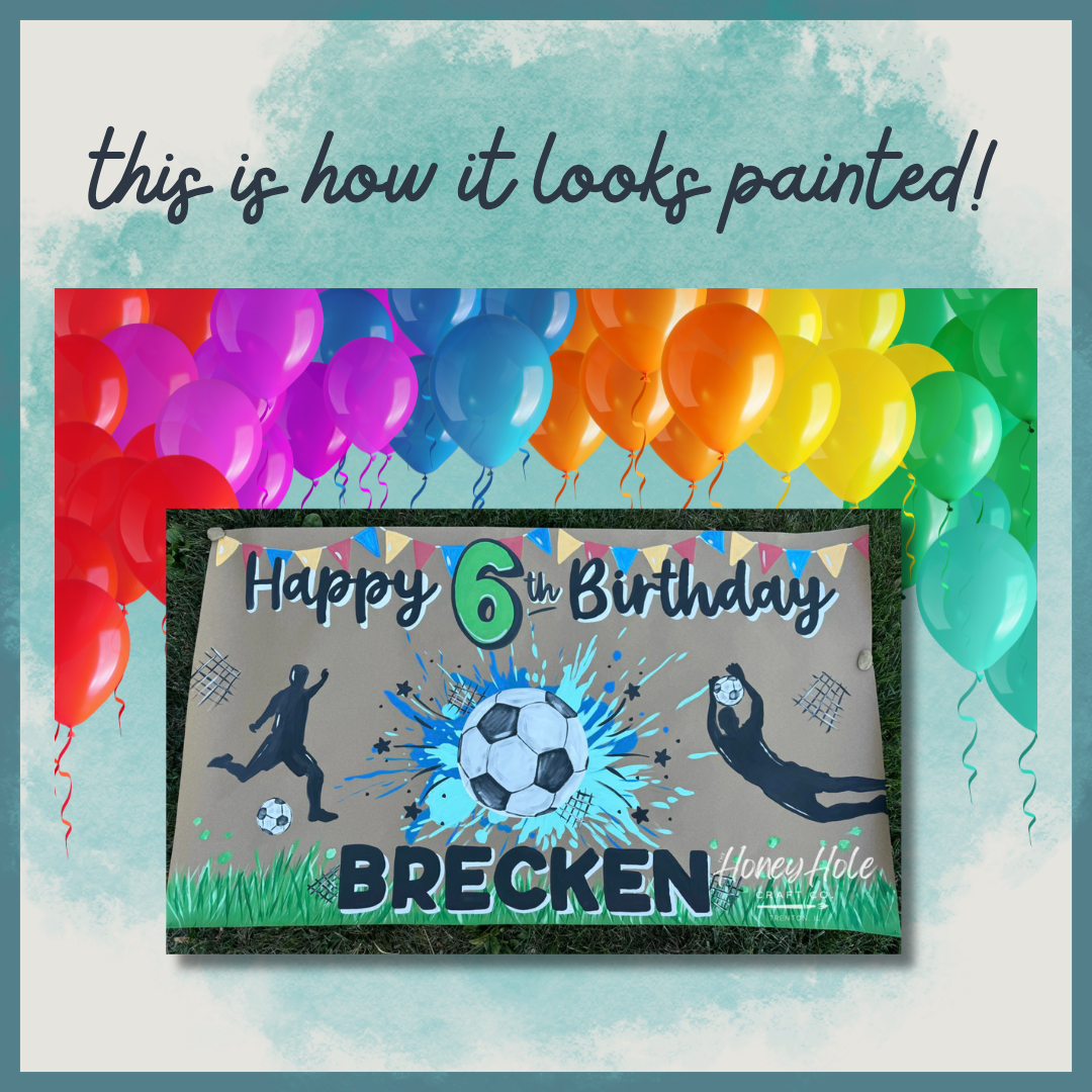 Soccer Birthday Template