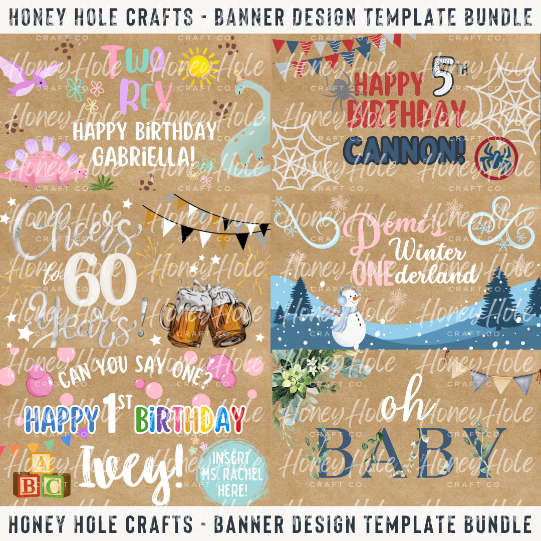2024 Mega Bundle - Banner Design Templates