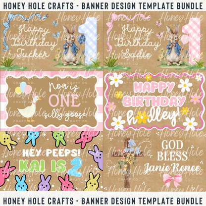 Spring Mini Template Bundle