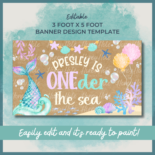 Under the Sea Birthday Template