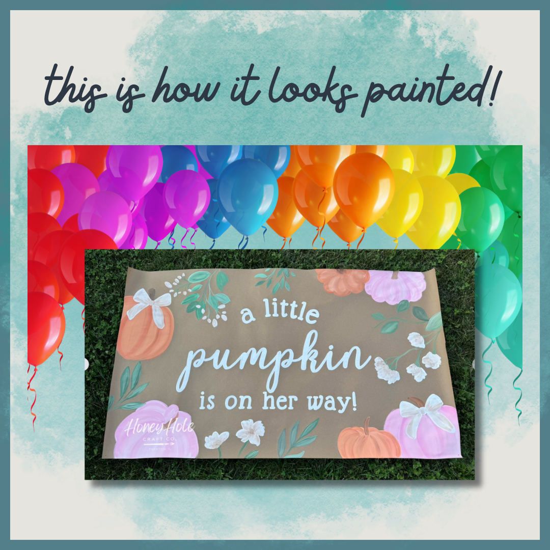 Pumpkin Baby Shower Template