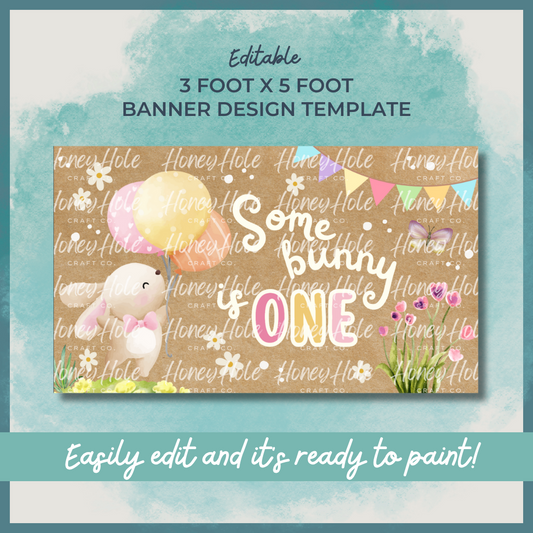Bunny Birthday Template