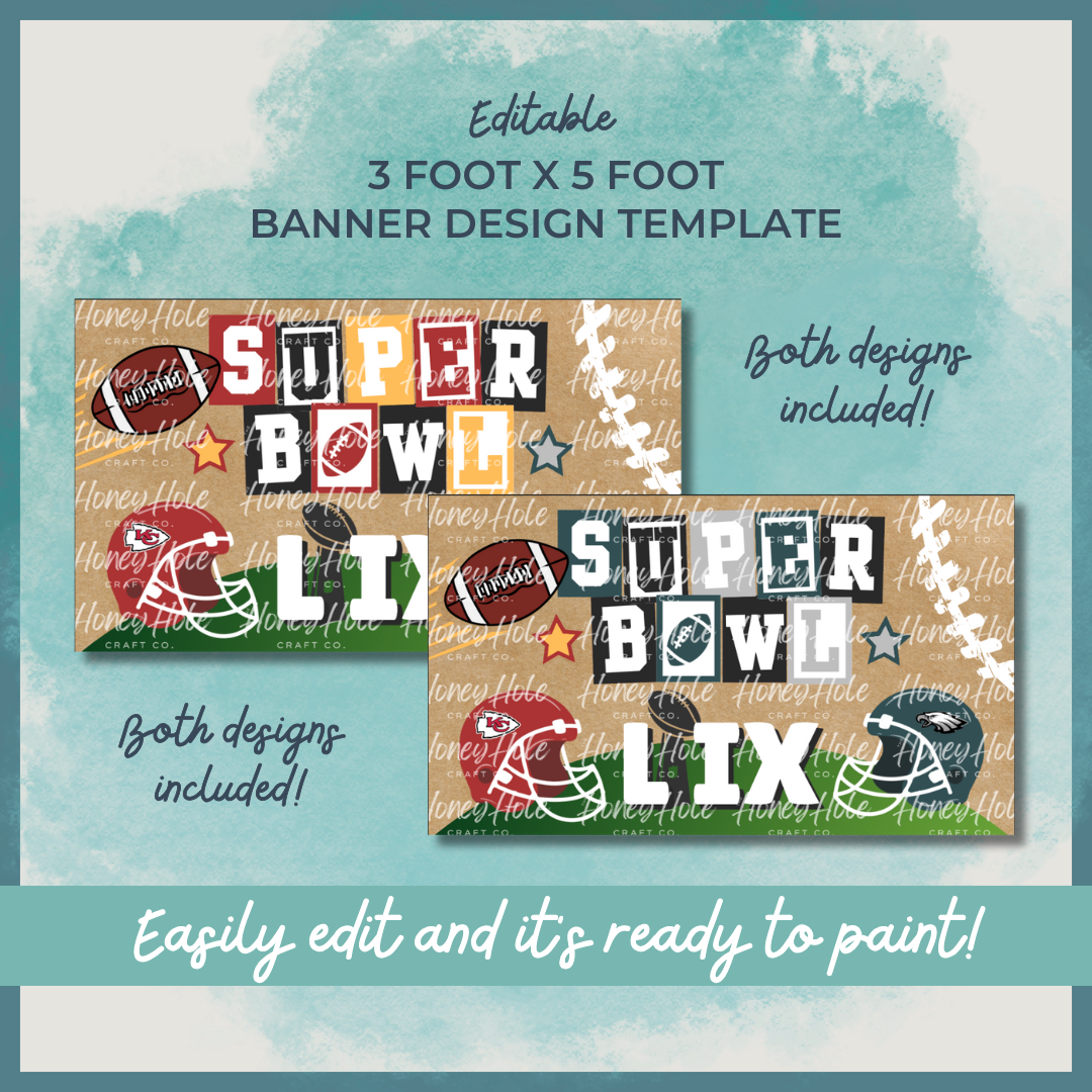 Super Bowl LIX Template