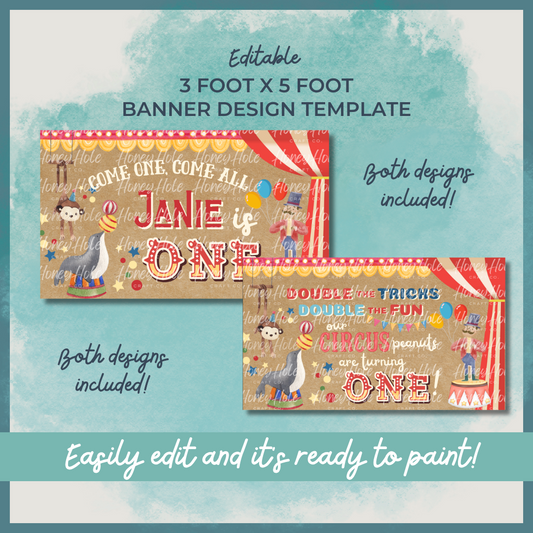 Carnival Birthday Template